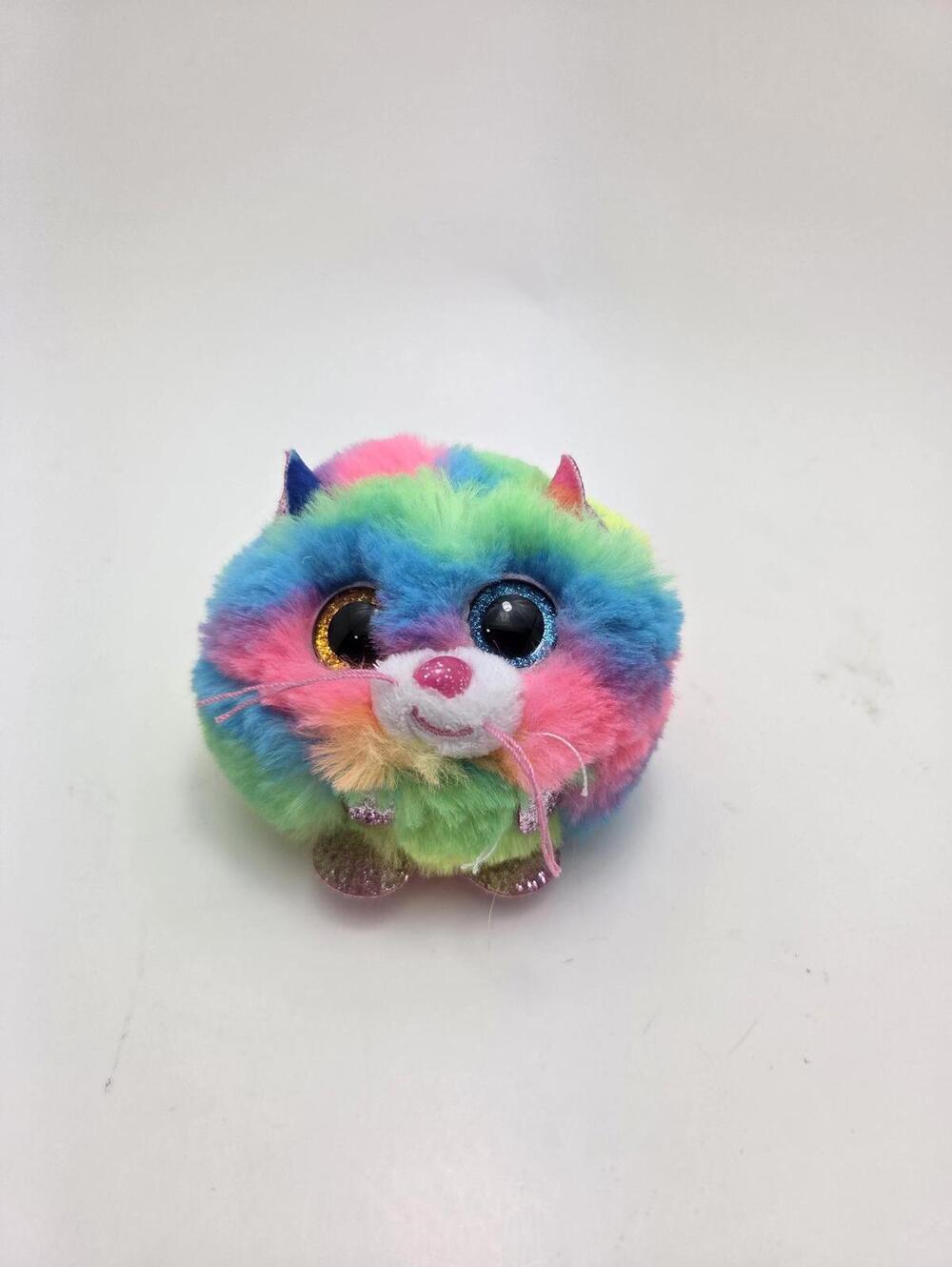 Ty Puffies Teeny Tys βGizmoβ the Neon Cat - No Hang Tag, Small! (3 inch)